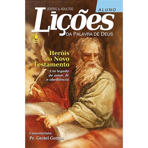 Revista Lições Da Palavra de Deus Nº 36 Jovens e Adultos Aluno em