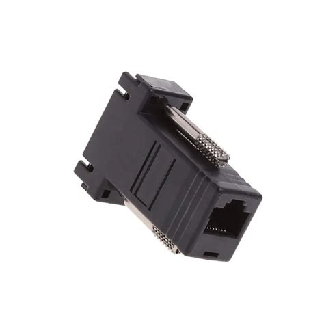 D Sub 15 Pin Vga Female To Lan Cat5e Rj45 Ethernet Couple Adapter Buy Vga To Rj45 Adapter Rj45