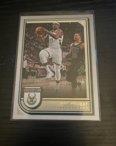 2022 23 Panini NBA Hoops Jrue Holiday Milwaukee Bucks 46 EBay