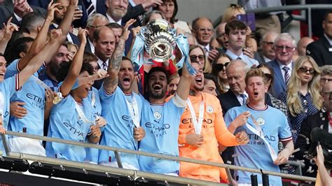 Manchester City Beat Manchester United To Lift Fa Cup And Close In On Historic Treble Uk News