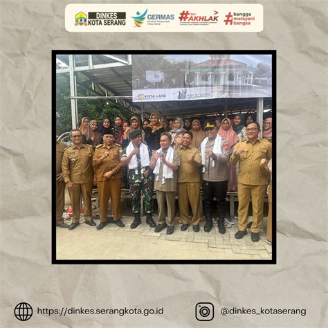 Kegiatan Peresmian Titik Sumber Air Bersih DINKES Kota Serang