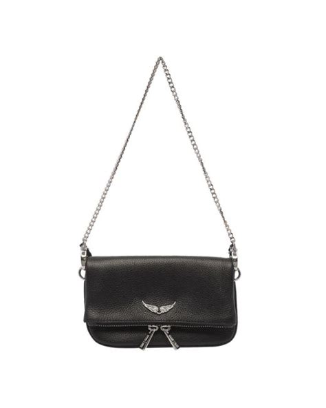 Zadig And Voltaire Nano Rock Crossbody Bag In Black Lyst