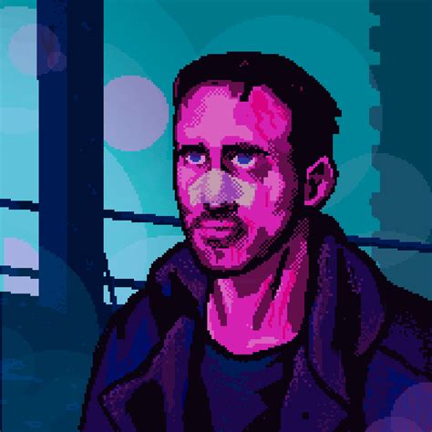 You Look Lonely Pixel Animation Blade Runner Behance