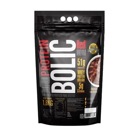 Whey Protein Bolic 1 8kg Isolado Complexo Vitamínico Mercado Livre