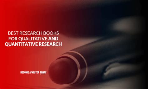 10 Best Research Books For Qualitative And Quantitative Research