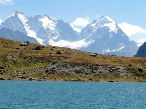 St Moritz hiking trails in the Engadin region of Switzerland