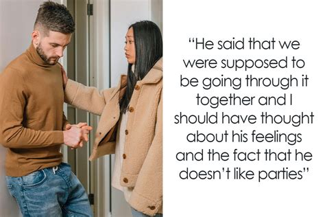 Bf Demands Gf Apologize For Having A Boob Voyage Party Bored Panda