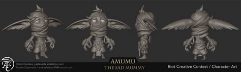 Riot Creative Contest Character Art Amumu Visual Update