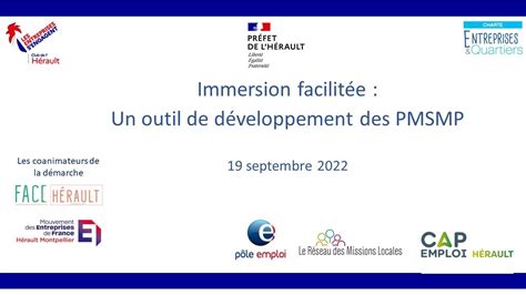 Webinaire Développer les immersions PMSMP en entreprise avec la