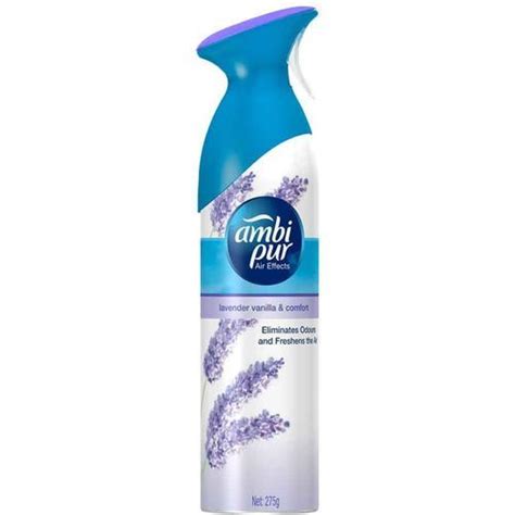 Ambi Pur Air Effect Spray Lavender Vanilla And Comfort 275g Shopee Singapore