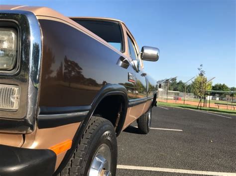 1991 Dodge Ram 250 1st Generation Cummins Diesel Original Miles 4x4 For