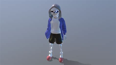 Sans Undertale 3d Model By Sallyledes E68c8e4 Sketchfab