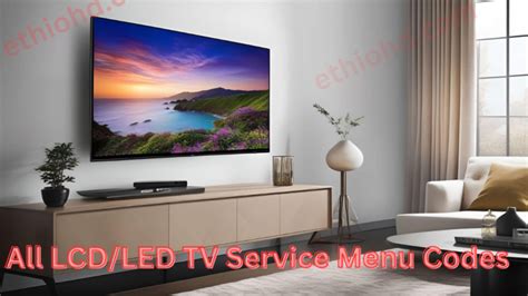 All Lcd Led Tv Service Menu Code With Board Id Name Tv Satellite