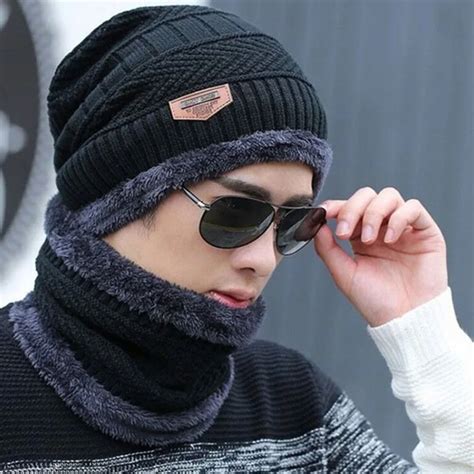 Зимние шапки для мужчин Skullies Beanie шапка зимняя шапка для мужчин и ...