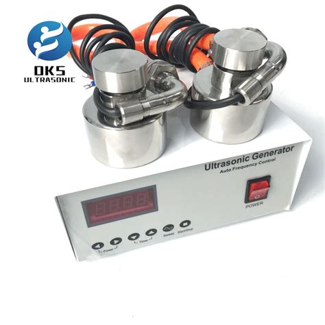 High Sieving Efficiency Ultrasonic Vibration Transducer And Generator