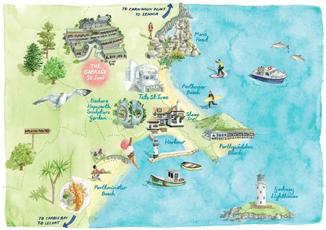 The Garrick at St Ives by Salboy – Hireillo | Hire an Illustrator
