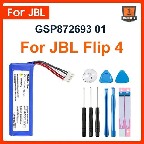 Bater A De Repuesto Original Gsp Mah Para Jbl Flip Bater