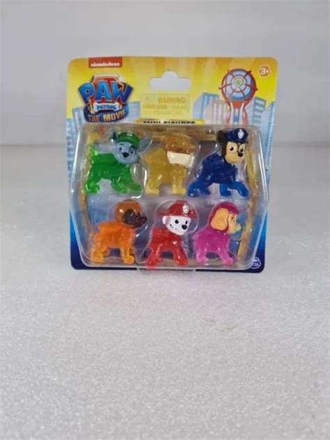 Paw Patrol The Movie Mini Figure Gift Pack Includes Paw Patrol Pups