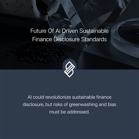 Future Of Ai Driven Sustainable Finance Disclosure Standards → Scenario