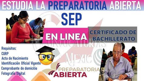 Prepa Abierta Sep Estudia En Linea Gratis Requisitos