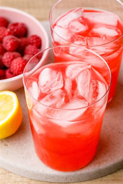 Refreshing And Addictive Raspberry Lemonade Nurtured Homes