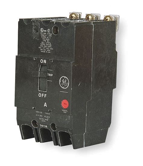 Ge Molded Case Circuit Breaker A Amps Ka At V Ac Fixed