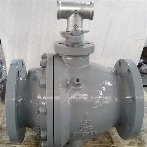 Trunnion Mounted Ball Valve Cast Steel And Forged Steel China 3 Piece