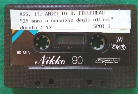 Mc Musicassetta Nikko Hi Energy Vintage Compact Cassette Tape Usata