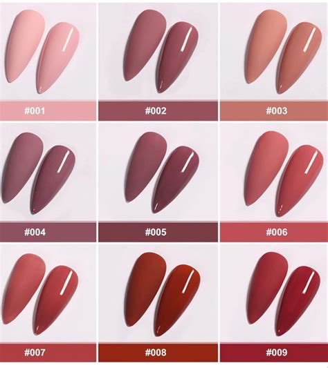 Douborq Jelly Nude Color 17 Mauve Nails Mauve Nail Polish Nail Paint Shades