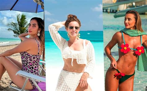 Famosos Curtem As Mais Belas Praias Em Domingo De Calor Tv Famosos