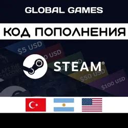 Купить подарочные карты кошелька Steam для США дешево – Коды пополнения ...
