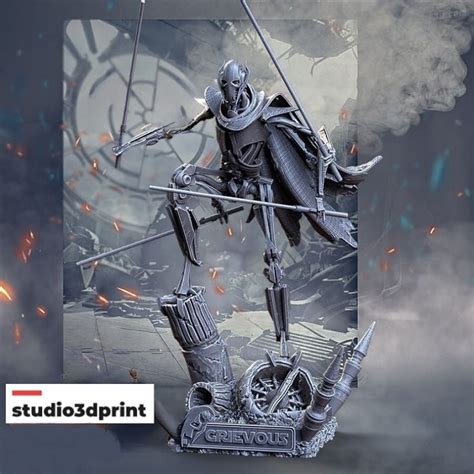 General Grievous Star Wars Stl D Print Files