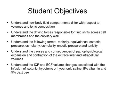 Body Fluids And Their Compartments Ppt Download