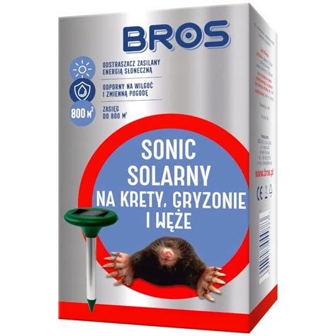 Odstraszacz Na Krety Elektroniczny Sonic Solarny Do M Bros