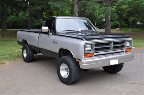 1989 Dodge Le150 4wd Pickup 85k Original Miles Original Paint â