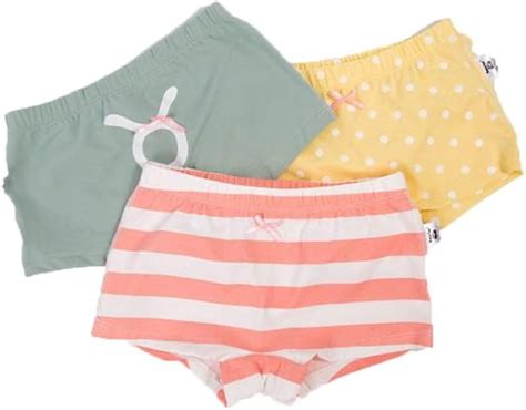 Bambini E Ragazze Intimo Boxer Morbuy 3 Pezzi Pantaloncini Underwear