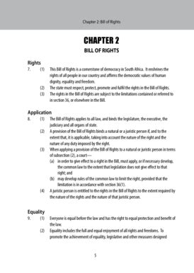 Fillable Online Justice Gov Chapter 2 Bill Of Rights Justice Gov Fax