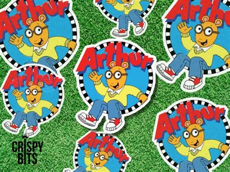 Arthur Sticker Pbs Tv Show Retro Sticker Cartoon Etsy