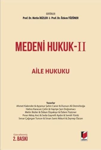 Medeni Hukuk Ii Aile Hukuku