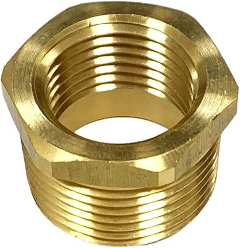 Amazon NIGO Industrial Co Brass Pipe Fitting Hex Bushing Reducer