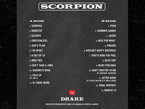 Drake New Album 2024 Tracklist - Mona Sylvia