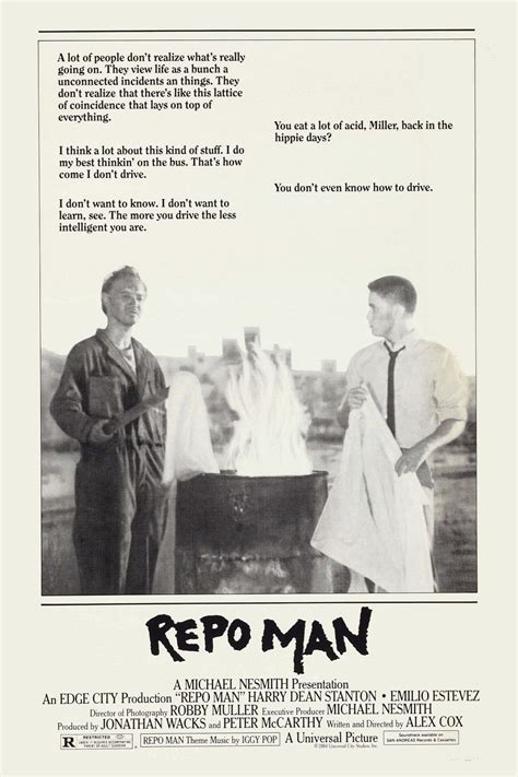 Repo Man (1984) - Posters — The Movie Database (TMDB)