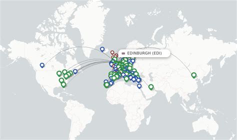 Direct (non-stop) flights from Edinburgh Airport (EDI) - FlightsFrom.com