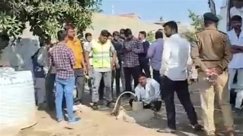 Gujarat Two And Half Year Old Girl Falls Into Borewell In Dwarka