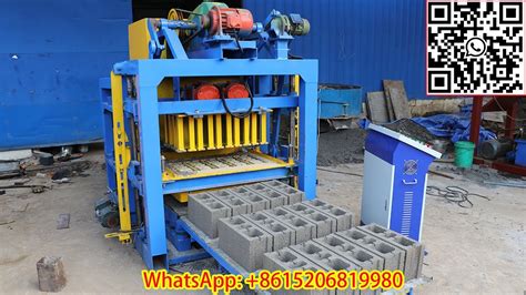 Osino Qt4 25 Automatic Vibrating Cement Concrete Hollow Block Making