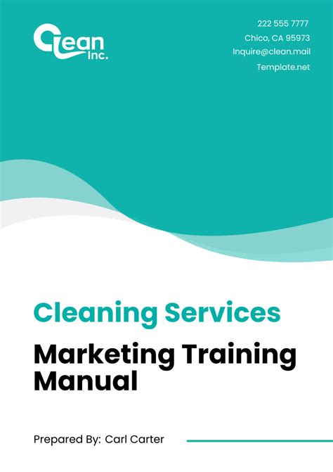 House Cleaning Training Manual
