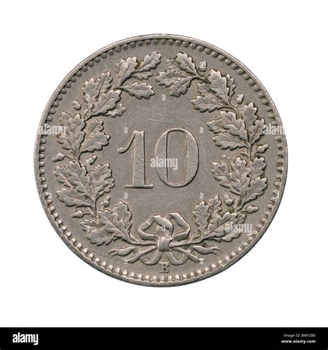 confoederatio helvetica coin 10 Stock Photo - Alamy