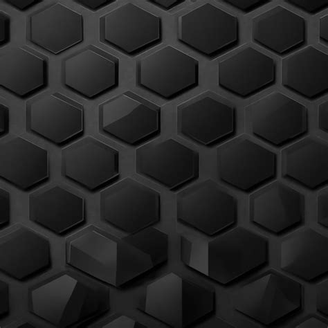 Textura De Padr O Hexagonal Escuro De Vetor Para Um Vetor De Fundo