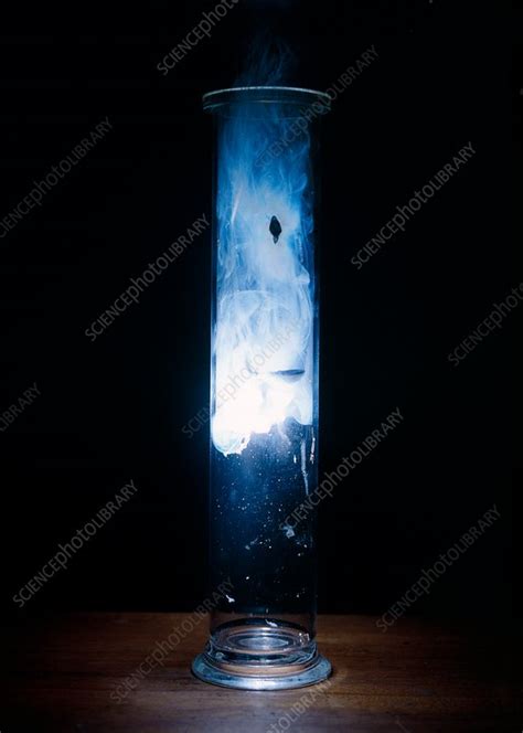 Magnesium Burning In Oxygen Stock Image C Science Photo