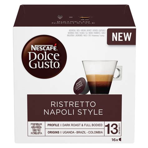 Кофе кофе в капсулах dolce gusto ristretto napoli style купить онлайн